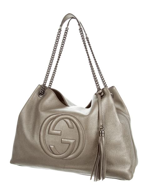 gucci soho mini chain bag|Gucci soho shoulder bag large.